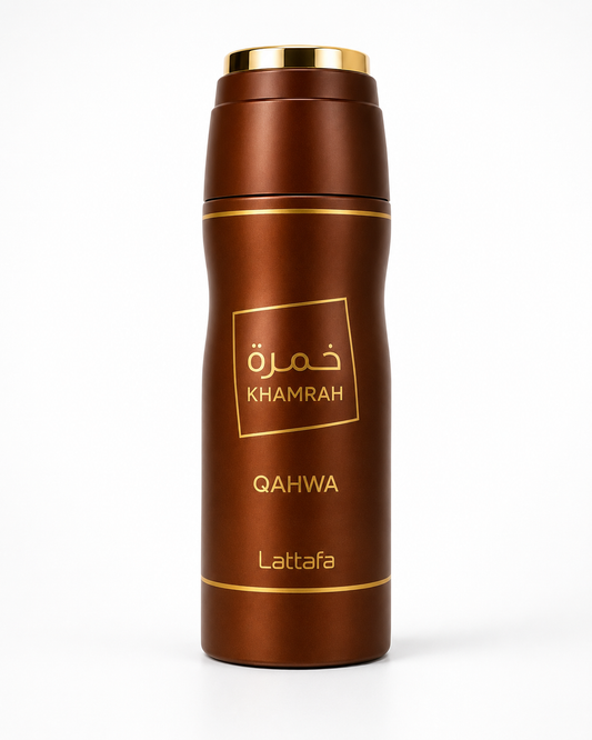 Lattafa Khamrah Qahwa Perfumed Deodorant Spray 200 ml